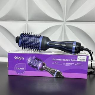 Escova Secadora Agile Glossy 3 Em 1 Alisa Seca E Modela Com Tourmaline Íon E Bivolt