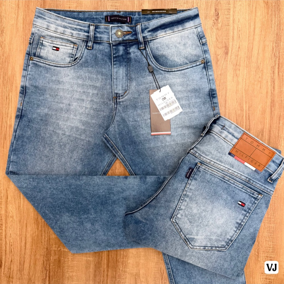 Calça Jeans Masculina Slim Confortável