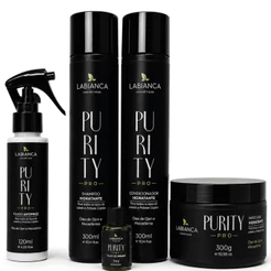 Kit Hidratação de Cabelo - Cronograma Capilar Completo - Hidratação, Nutrição e Brilho Intenso