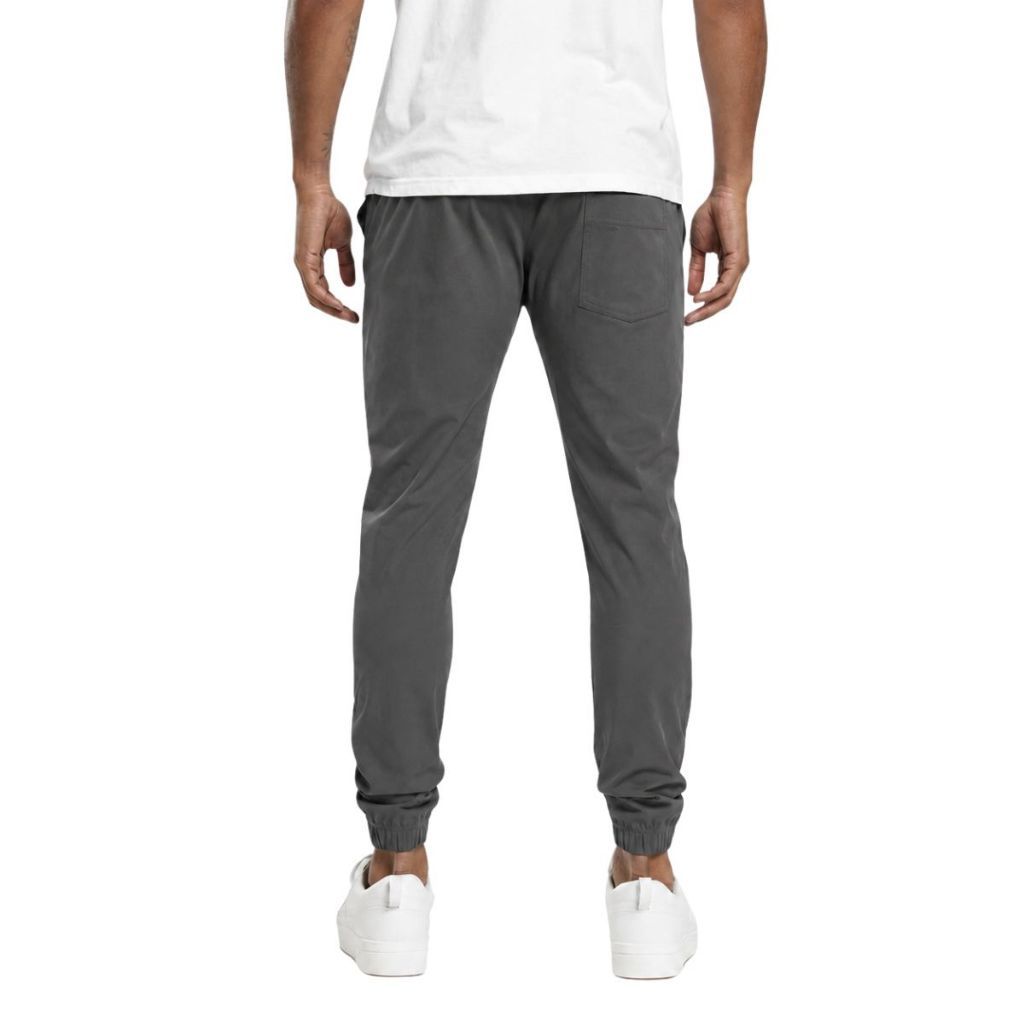 Calça Masculina Jogger Tactel Leve Esportiva Treino Academia com Bolsos Laterais e Bolso Traseiro Cós Elástico