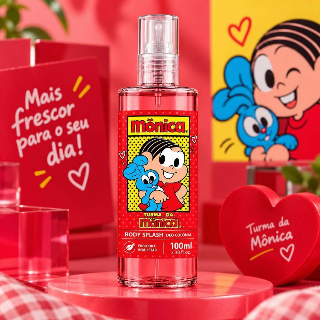 Deo Colônia Mônica 100ml - Perfume Infantil