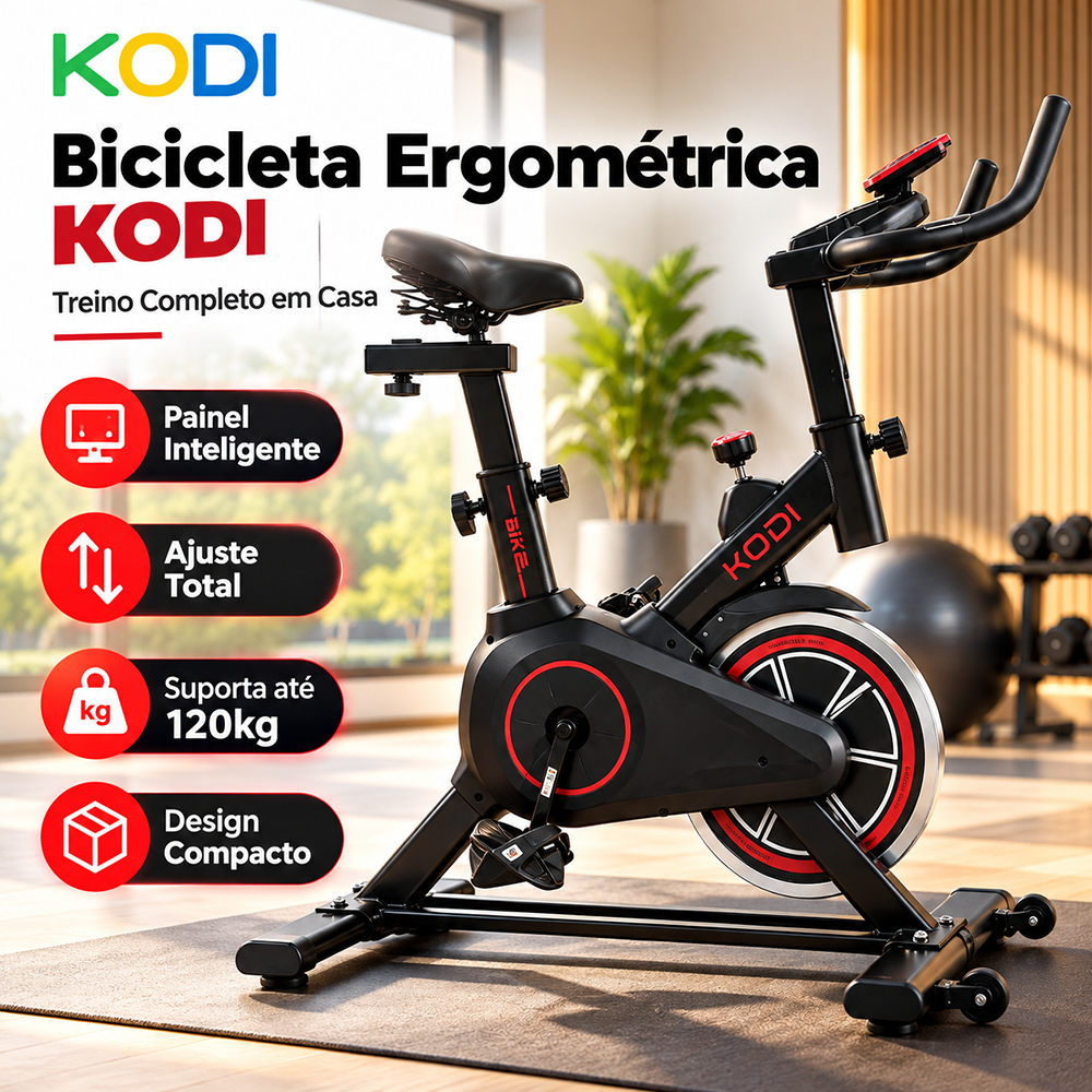Spinning Exercise Bike with Professional Sport Monitor Supports up to 120kg-V3