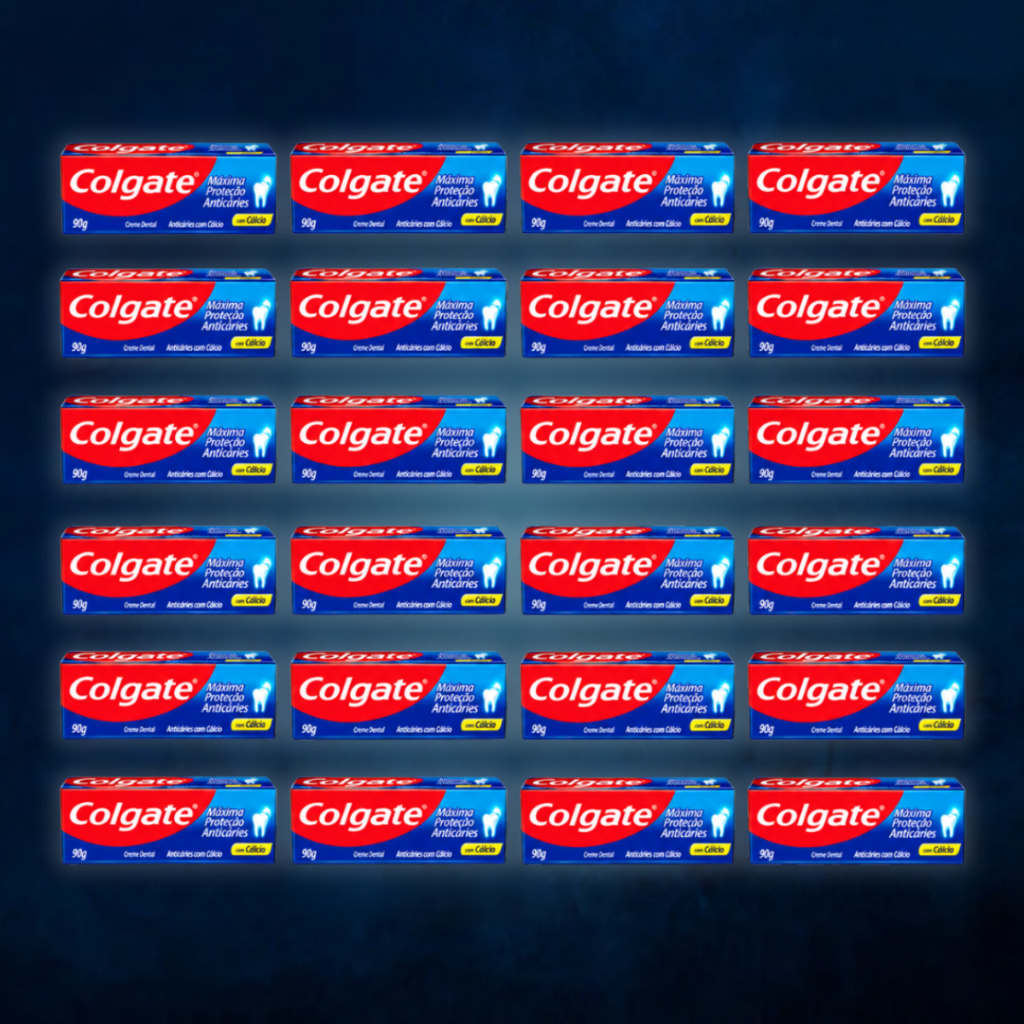 Kit 24 Creme Dental Máxima Proteção Anticáries 30g - Colgate - Super Atacado