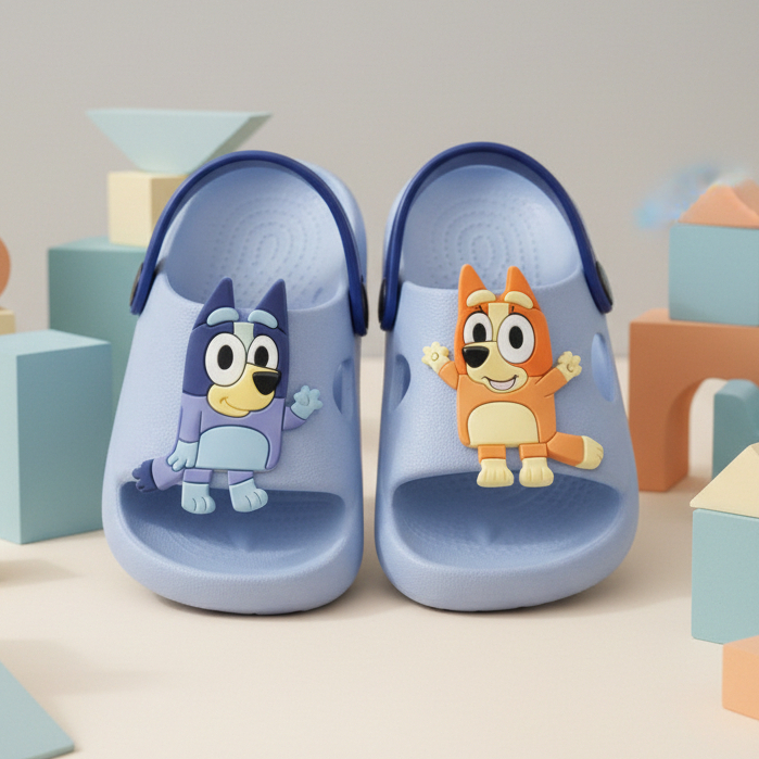 Chinelo Infantil Nuvem Meninos Desenhos Personagens Macio Confortável Resistente Leve