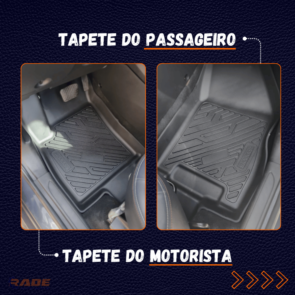 Tapete Bandeja 3D para Spin 7 Lugares Todos os Anos com Borda Elevada - Linha Premium — imagem 2 de 2
