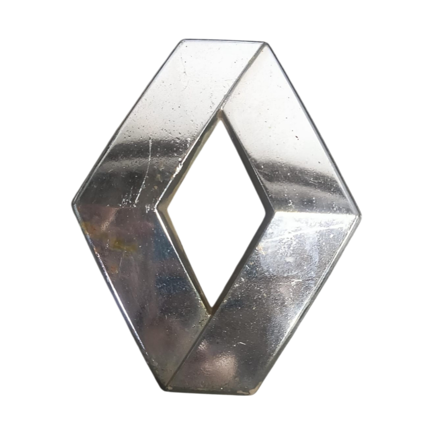 Emblema traseiro Renault Clio(Hatch e Sedan) Sandero Logan Symbol Megane(Grand Tour e Sedan) 2006 a 2016
