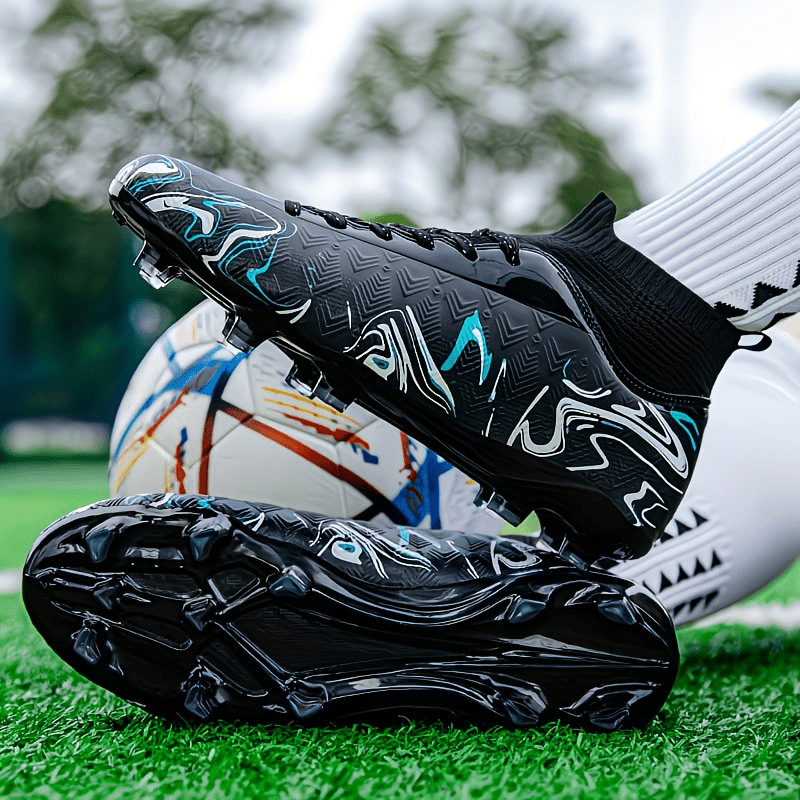 Chuteira De Campo Meia Elástico Futebol Trava Grama Natural Wave