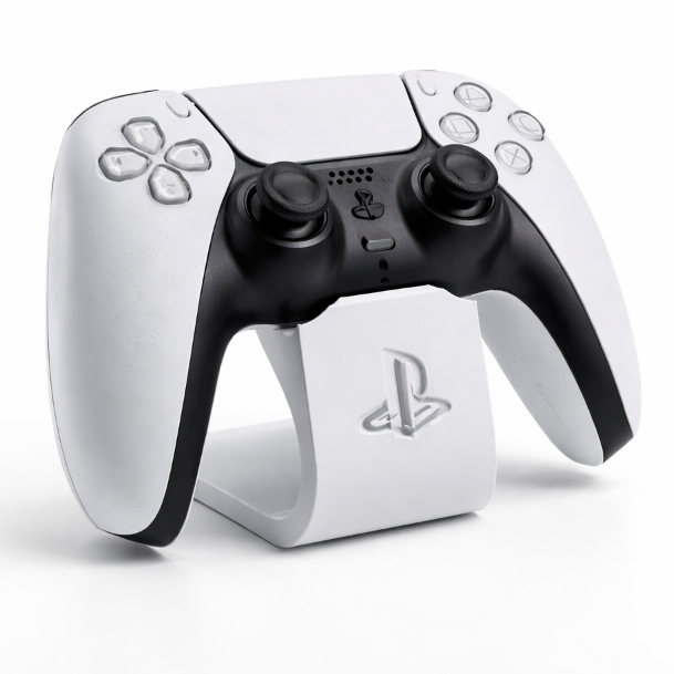 Suporte Controle Playstation Ps4 Ps5 Minimalista Estiloso Logo em Relevo Premium