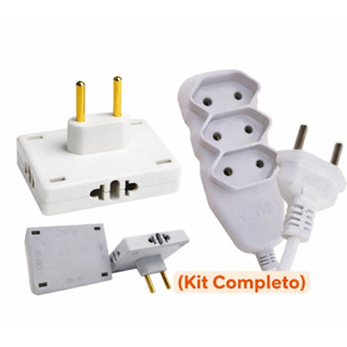 Kit Extensão - Conector Slim 5m Branco em Oferta na Shopee