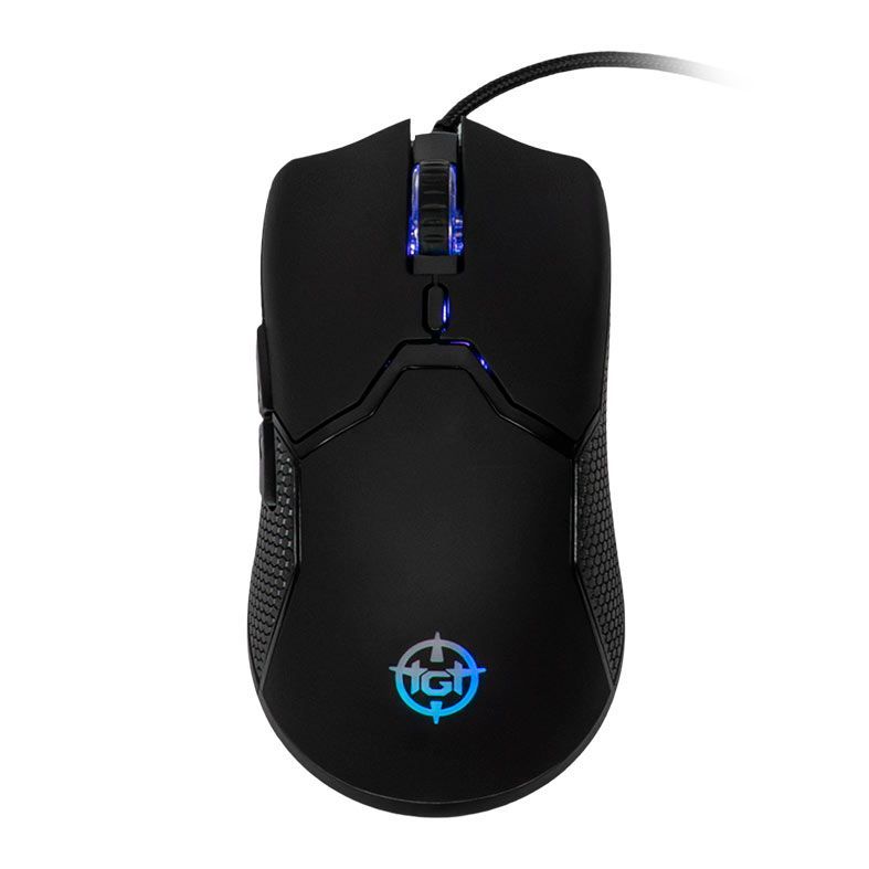 Mouse Gamer TGT Bizon X, Rainbow, 7200DPI, 6 Botoes, Preto, TGT-BIZ-X-BL01 em Oferta na Shopee