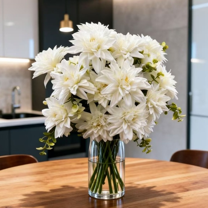 Flor de Crisântemo Artificiais MY-2513 — imagem 2 de 2