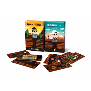 Jogo de Cartas Bandido e Bandida - Cooperativo - Estratégia Familiar - Kit ou Separado