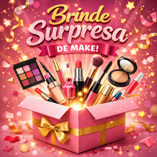 Maquiagens, Gloss Brilho, Cílios Xuxinha, Esponjas de Maquiagem acessórios 1 Item Surpresa