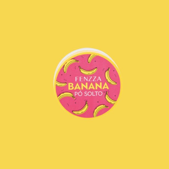 Pó Banana Fixador Translucido Fenzza Pó Solto Fenzza 15g