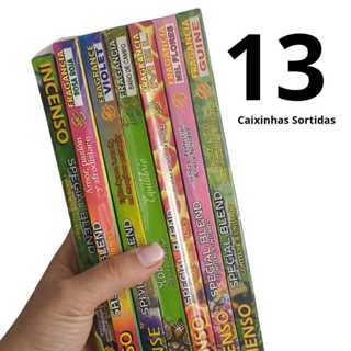 Incensos Special Blend - 13 Caixinhas Sortidas em Oferta na Shopee