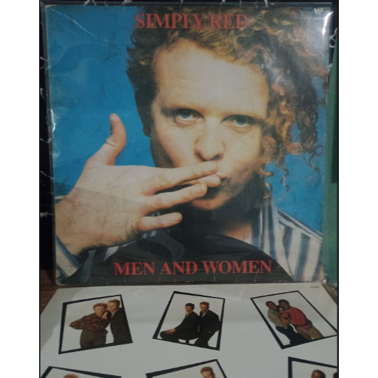 Lp VINIL Simply Red - Men And Women Com Encarte ( ORIGINAL USADO)
