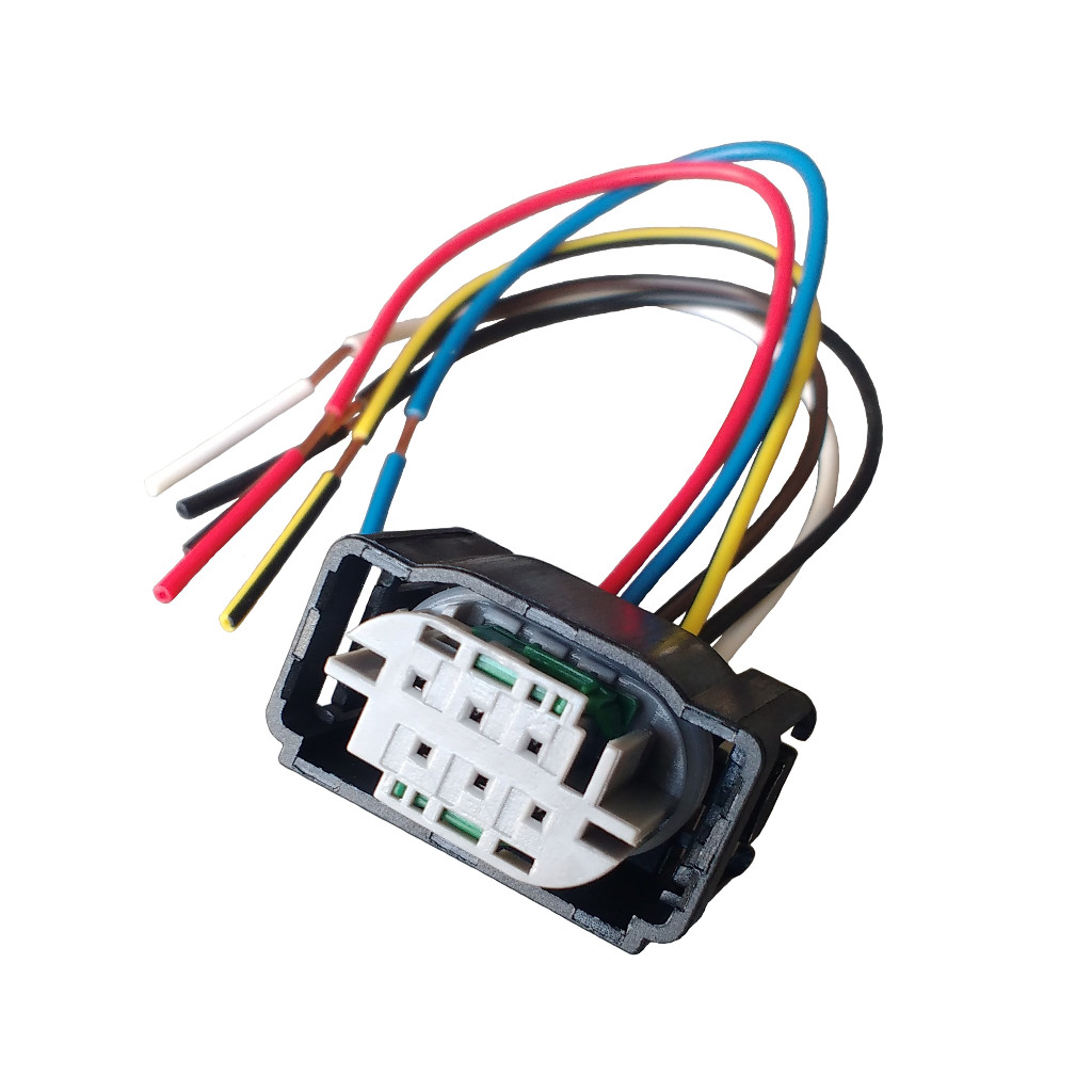 Conector Chicote Plug P/ Corpo Borboleta Tbi Linea 1.4 T-Jet 16v Punto 1.4 T-Jet 16v
