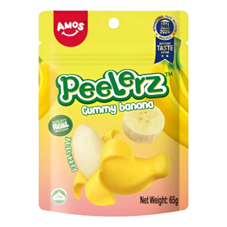 Bala Amos Peelerz Banana 65g em Oferta na Shopee