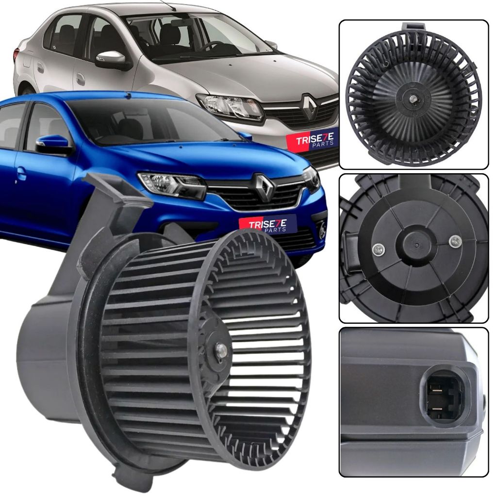 Ventilador Interno do Renault Logan e Sandero -12 V