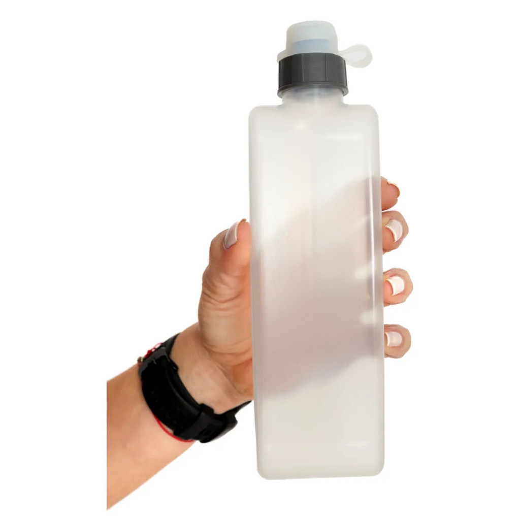 Garrafa Squeeze 350ml Curva Plástico BPA FREE