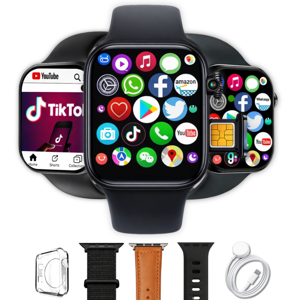Smartwatch Microwear W11Ai 5g Android Celular De Pulso Wifi Gps Original Lançamento NF