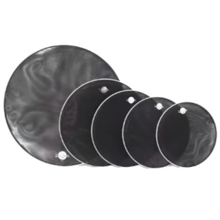 Kit Pele Muda Luen Silent Dudu Portes 14" 12" 13" 16" 22" Polegadas Kit Completo para Bateria Profissional