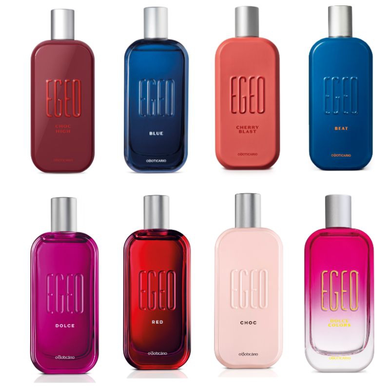 Escolha a sua Fragrância Egeo O Boticário: Fragrâncias Masculinas e Femininas Original