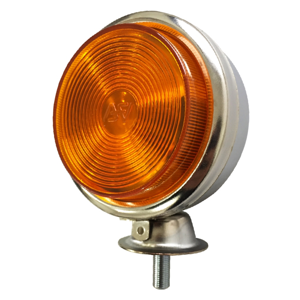 Lanterna Cromada Foguinho Bojuda Carcaça Metal Caminhão Maria Lente Alta em Oferta na Shopee