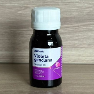 Violeta Genciana Solução 1% 30ml - Antisséptica e Versátil - Unipharma em Oferta na Shopee