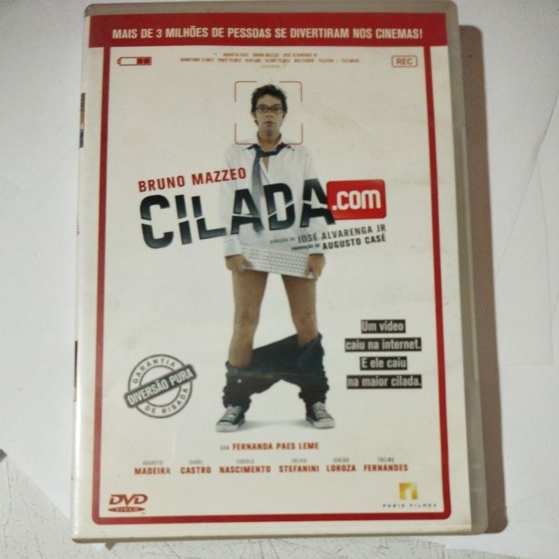Dvd Cilada - Original - Bruno Mazzeo