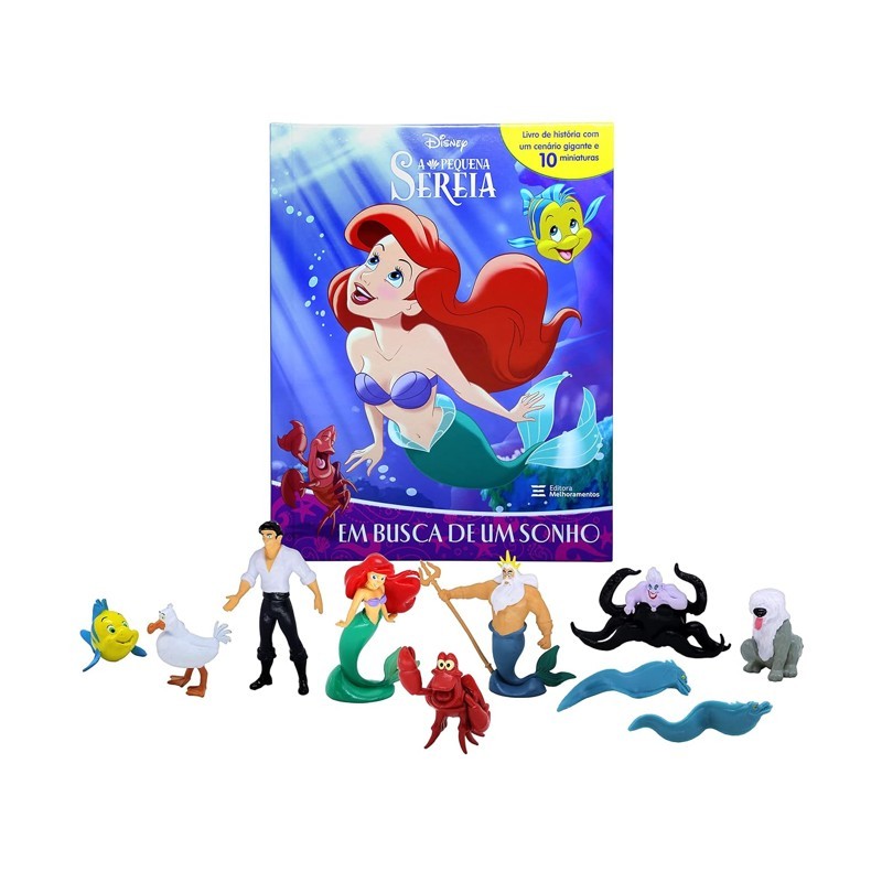 A Pequena Sereia Em Busca de um Sonho - Melhoramentos em Oferta na Shopee