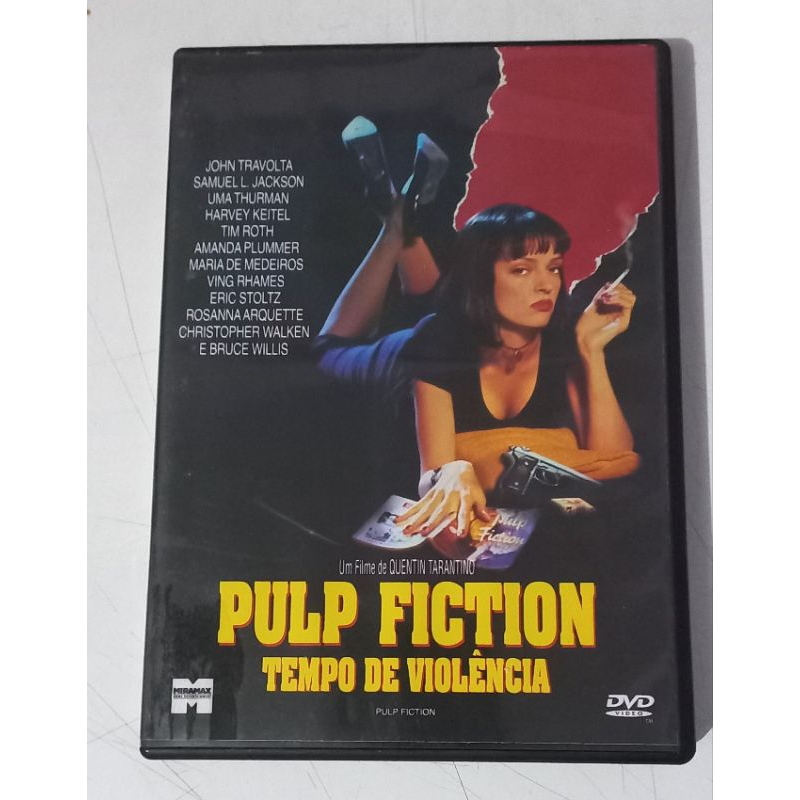 DVD Pulp Fiction- Tempo de violência
