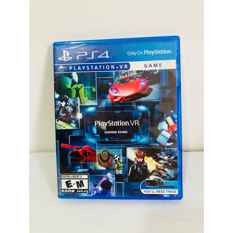 PlayStation VR demo disk playstation 4 ps4