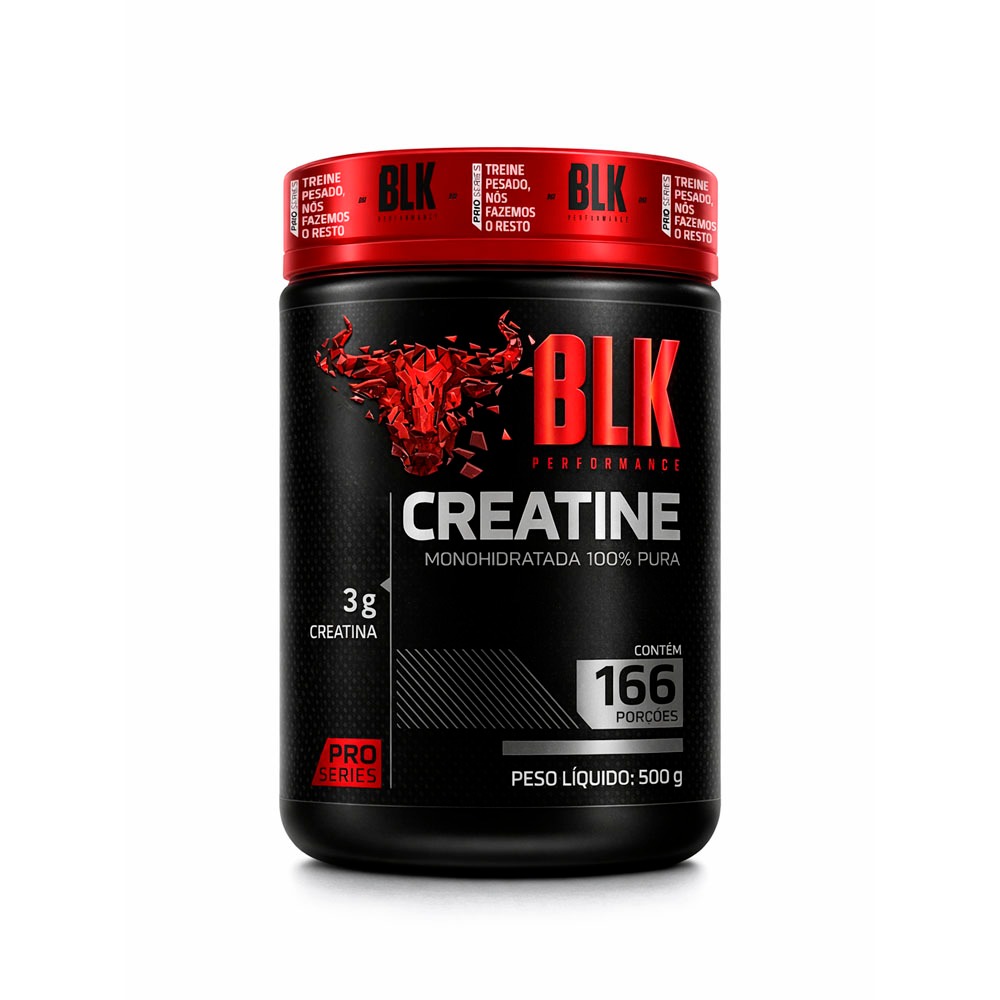 Creatina 100% Pura Monohidratada 500g - BLK Performance