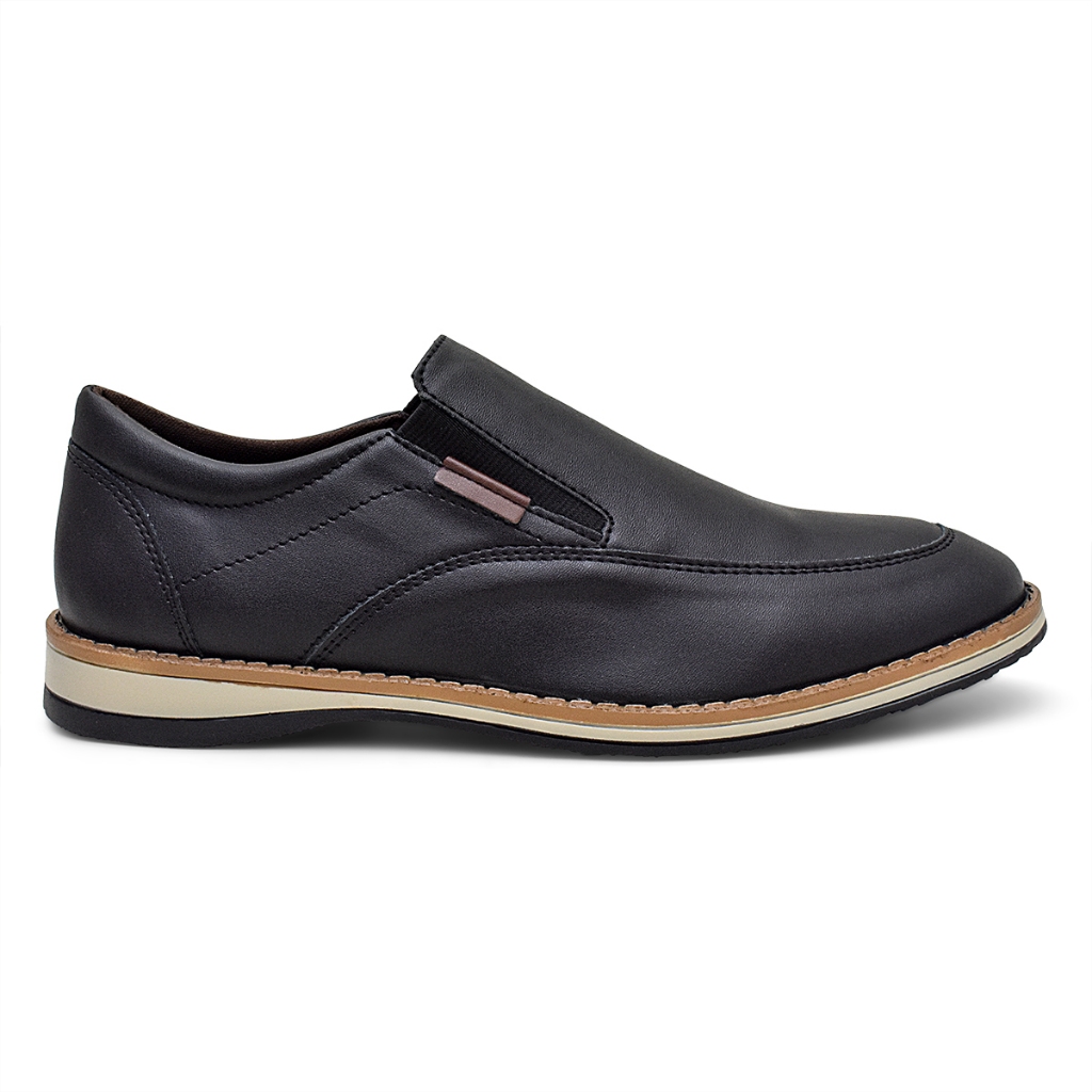 Sapato Mocassim Masculino Casual Confortável Sapatênis Casamento Trabalho Social Oxford