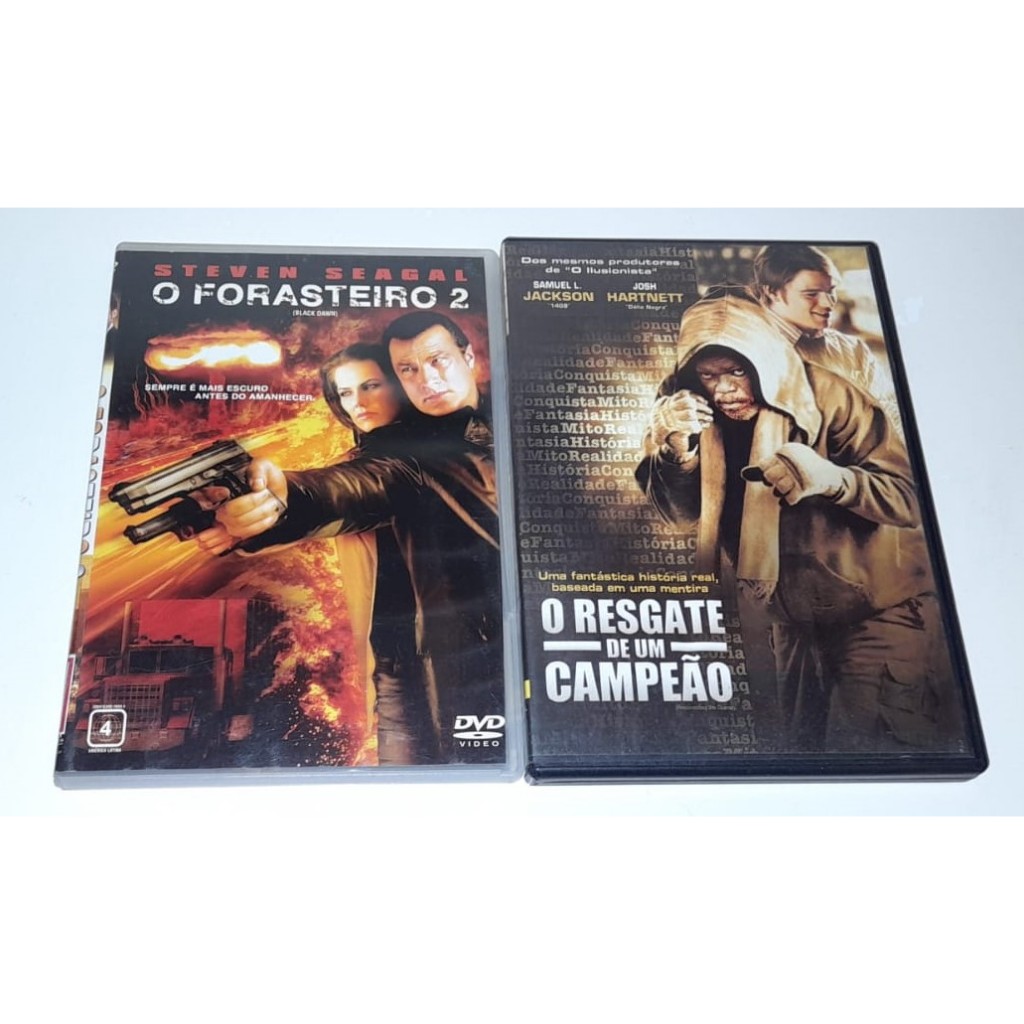 2 Dvd´s - O Forasteiro 2,Steven Seagal & O Resgate De Um Campeão,Samuel L.Jackson