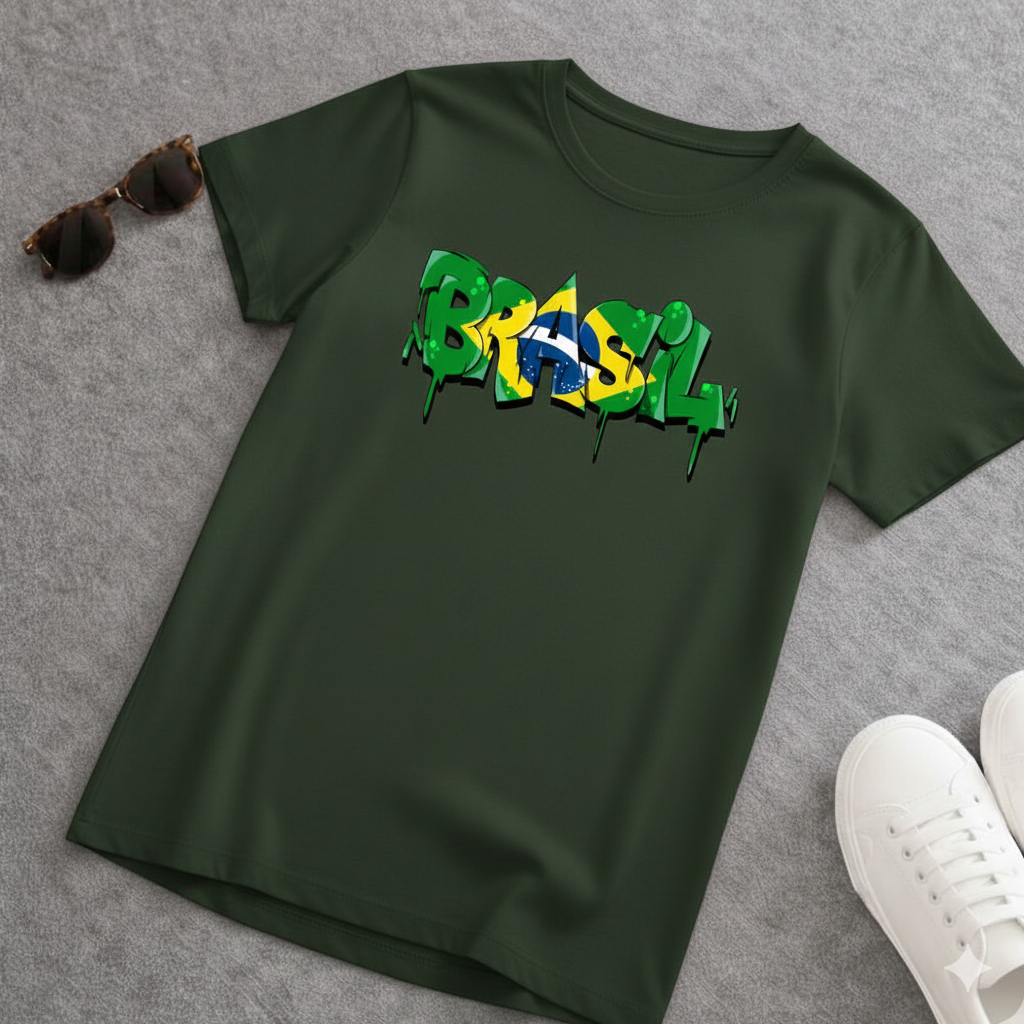 Camiseta infantil e juvenil brasil copa do mundo 2026 meninos meninas premium