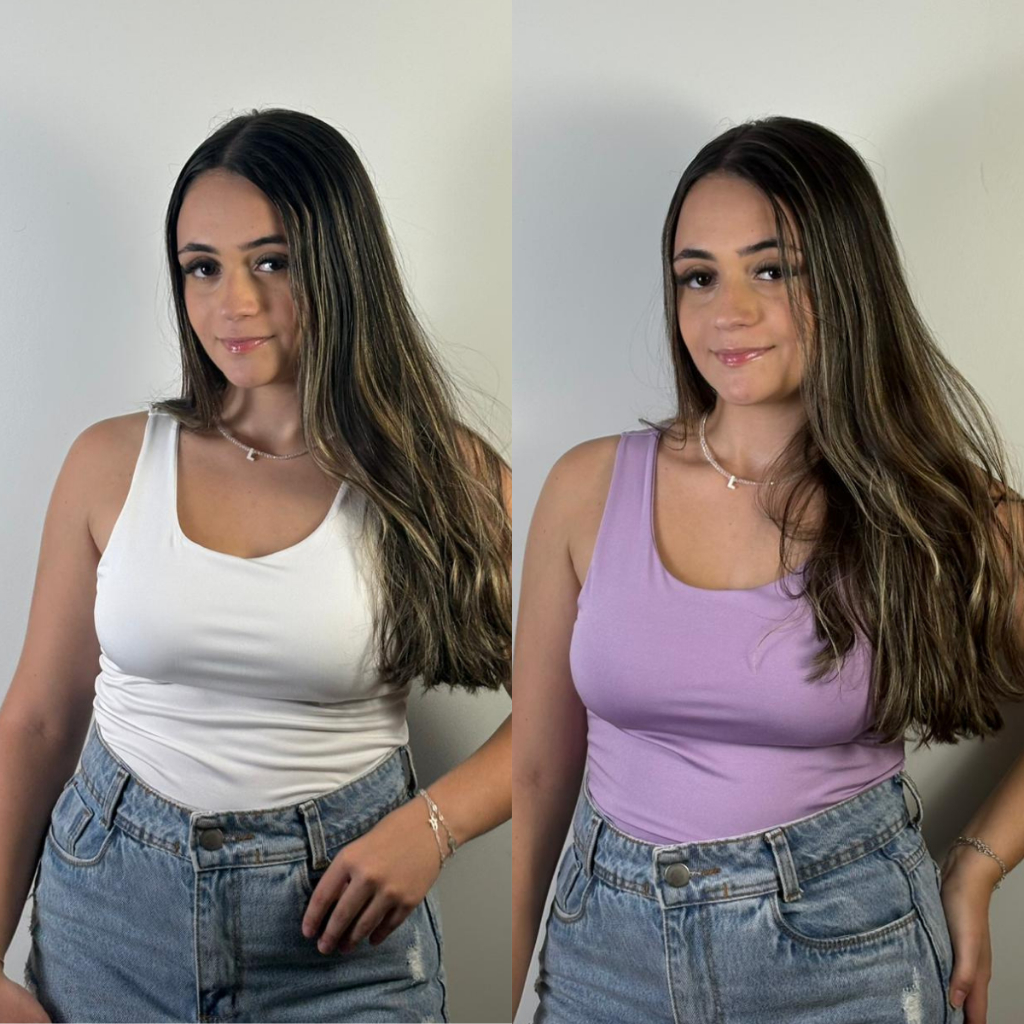 Kit 2 Blusinha Decote Quadrado Feminina Regata Suplex Cropped Básica Lisa Elegante Com Forro Blusa Gringa Dia A Dia
