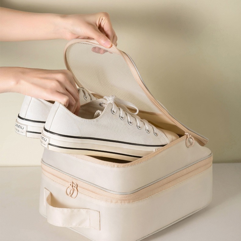 Detalhes do Bolsa Organizadora Sapatos Viagem Travel Bag Shoe