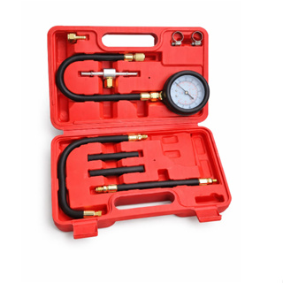 Kit Teste De Manômetro De Pressão Bomba De Combustível Carro Com 9 Peças Estojo em Oferta na Shopee