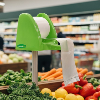 Bobina P M G Sacos Plástico Picotado Alimentos Supermercado Mercearia Fundo Estrela em Oferta na Shopee