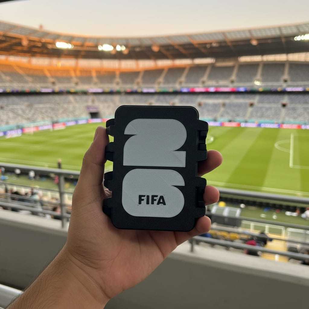 Caixa Organizadora Figurinhas Copa 2026 Case Caixa Estojo Troca Coleção Album da Copa