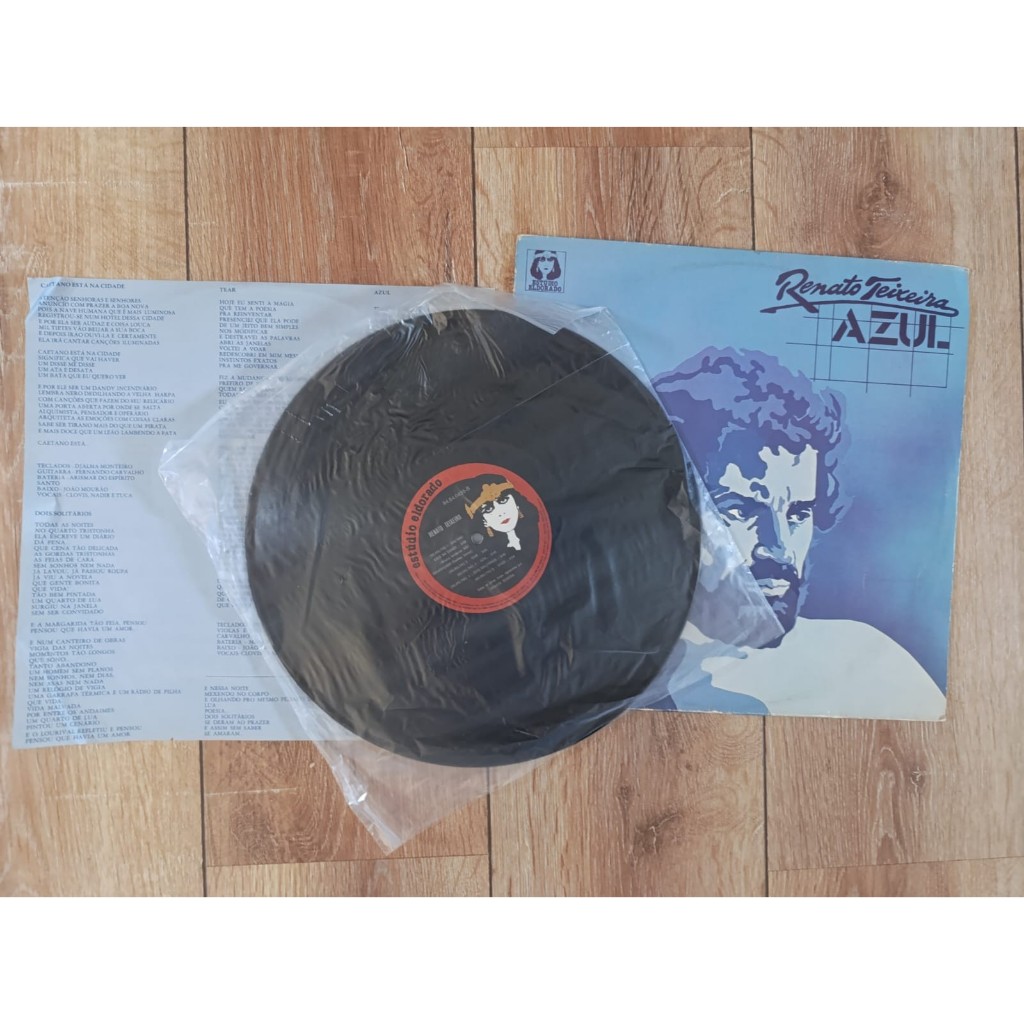 RENATO TEIXEIRA - AZUL LP 1984 COM ENCARTE