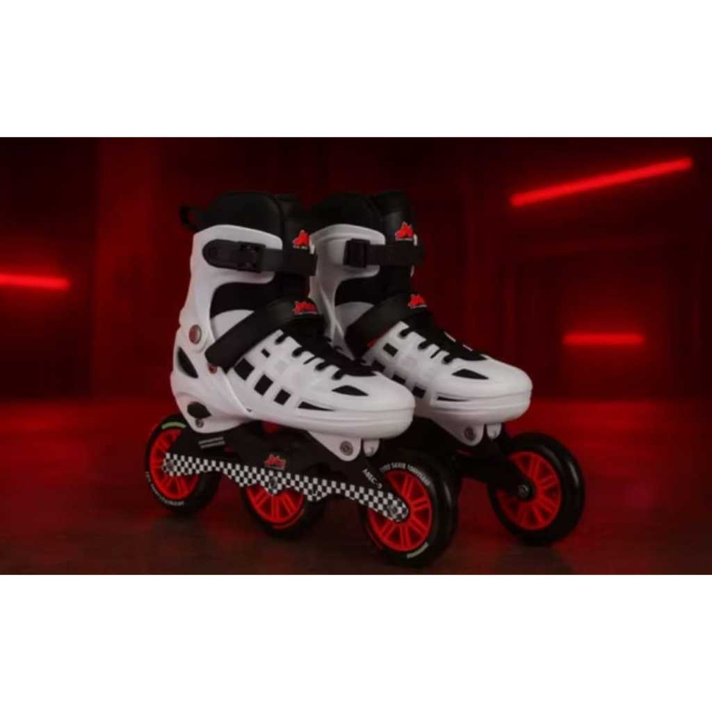 Roller Inline Patins 3 Rodas Premium Alta Performance Profissional Rodas 100 mm