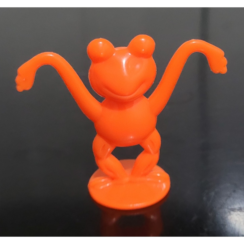 Boneco Sapo Saltador Laranja Peça de Reposição do Jogo Tipo Pula Macaco.