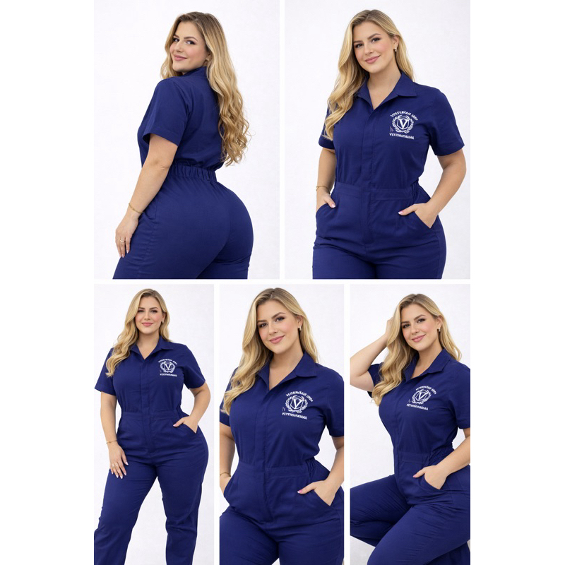 Macacão Veterinário Feminino