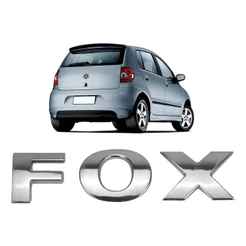 Emblema Vw Fox 2003 2004 2005 2006 2007 2008 A 2011 Cromado
