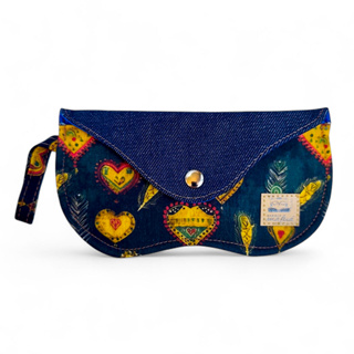 Porta óculos Estojo Capa para óculos case fininho slim em Oferta na Shopee