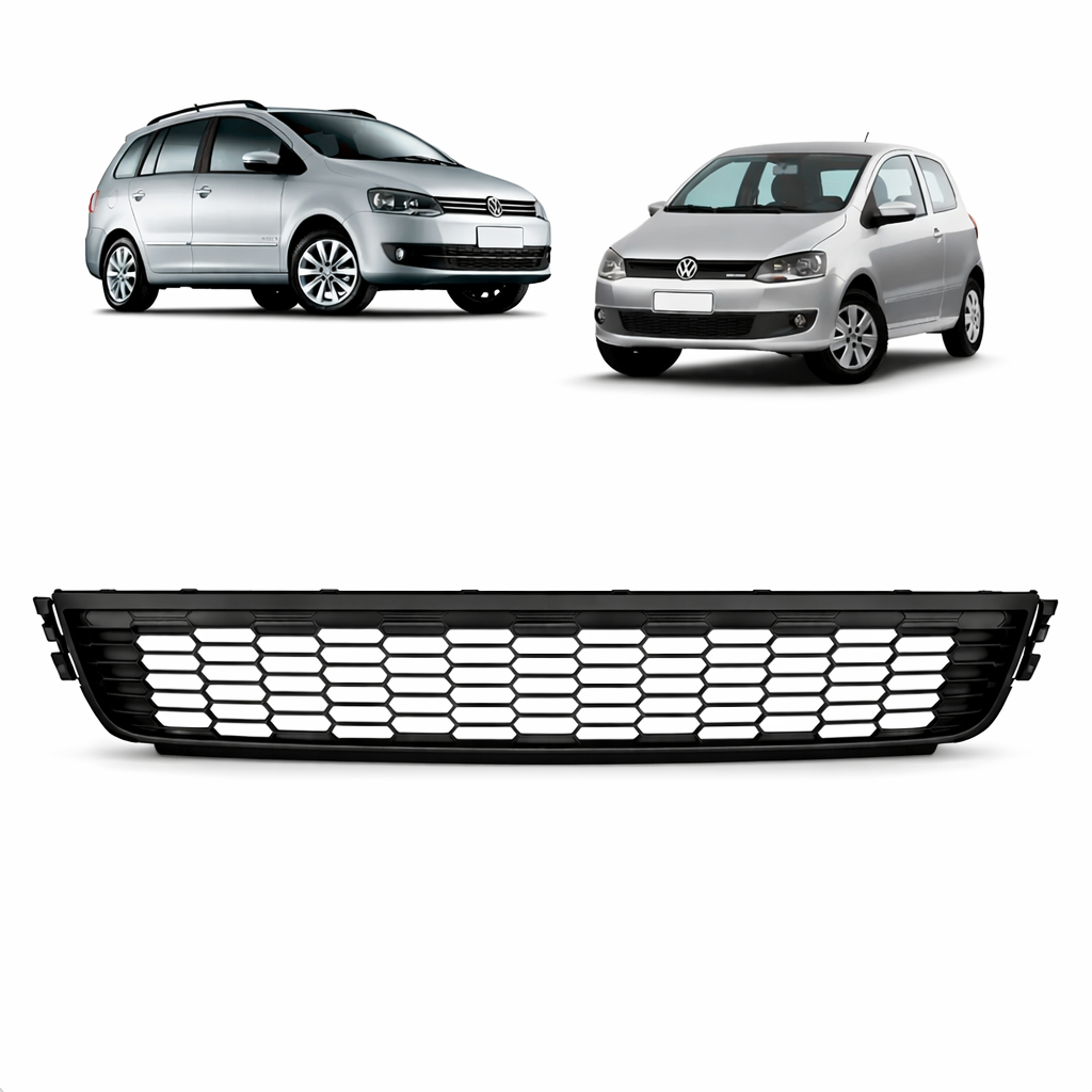 Grade Central Inferior Parachoque Fox Spacefox 2010/2014 Original Volkswagen 5Z0853677B