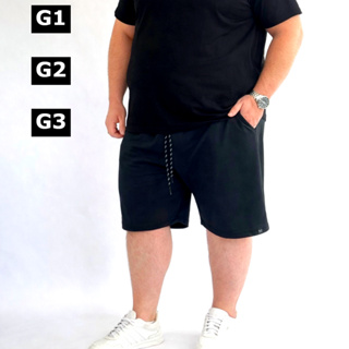 Bermuda Moletom Masculina Preta G1 G2 G3 Plus Size Grande Bolso Reforçada Confortável Regulagem em Oferta na Shopee